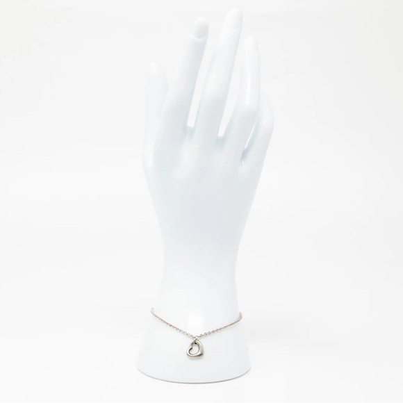 Tiffany & Co. Silver Open Heart Bracelet - Picture 2 of 8